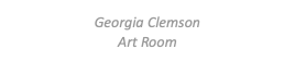 Georgia Clemson Art Room